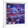 Cosmic Garden-David Newton-Framed Giclee Print