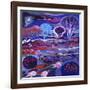 Cosmic Garden-David Newton-Framed Giclee Print