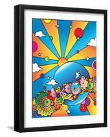 Cosmic Planet-Howie Green-Framed Giclee Print