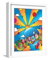 Cosmic Planet-Howie Green-Framed Giclee Print