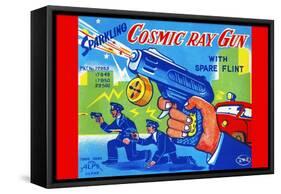 Cosmic Ray Gun-null-Framed Stretched Canvas