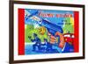 Cosmic Ray Gun-null-Framed Premium Giclee Print