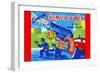 Cosmic Ray Gun-null-Framed Premium Giclee Print