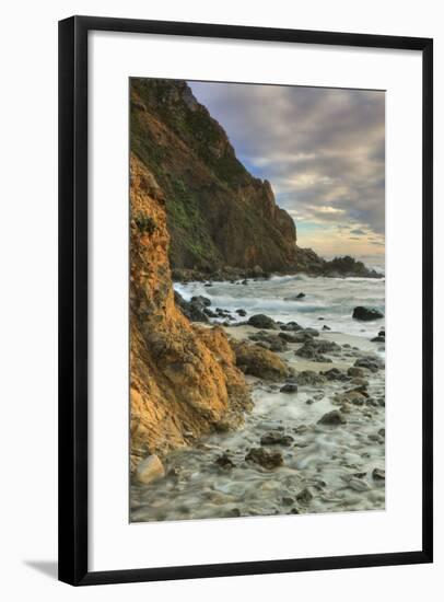 Cosmic Shore at Big Sur-Vincent James-Framed Photographic Print