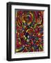 Cosmic Umbrella Lady-Howie Green-Framed Giclee Print