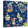 Cosmic Voyage Pattern-Julie Goonan-Stretched Canvas