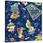 Cosmic Voyage Pattern-Julie Goonan-Stretched Canvas