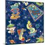 Cosmic Voyage Pattern-Julie Goonan-Mounted Giclee Print