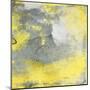 Cosmic Yellow mate-Jace Grey-Mounted Art Print