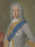 Portrait of Old Pretender James III-Cosmo Alexander-Framed Stretched Canvas