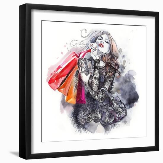 Cosmo Chic-Michael Tarin-Framed Art Print