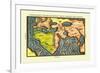 Cosmographia Universalis-Heinrich Bunting-Framed Art Print