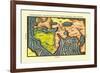 Cosmographia Universalis-Heinrich Bunting-Framed Art Print