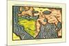 Cosmographia Universalis-Heinrich Bunting-Mounted Art Print