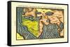Cosmographia Universalis-Heinrich Bunting-Framed Stretched Canvas