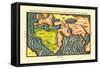 Cosmographia Universalis-Heinrich Bunting-Framed Stretched Canvas