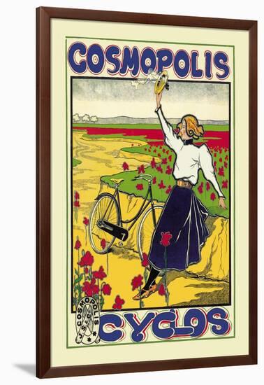 Cosmopolis Cyclos-A. Gual-Framed Art Print