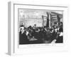 Cosmopolitan Bohemia at Cafe La Rotonde, Montparnasse, 1924-null-Framed Giclee Print