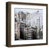 Cosmopolitan Landscape II-null-Framed Art Print