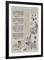 Cosmopolitan Notes at the Paris Exhibition-null-Framed Giclee Print