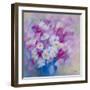 Cosmos et Marguerites-Genevieve Dolle-Framed Giclee Print