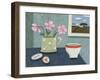 Cosmos, Love Pebbles and Sugar Bowl-Sophie Harding-Framed Giclee Print