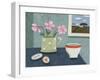 Cosmos, Love Pebbles and Sugar Bowl-Sophie Harding-Framed Giclee Print