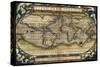 Cosmos-Ortelius World Map 1570-Vintage Lavoie-Stretched Canvas