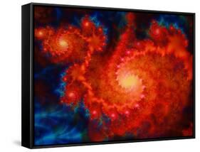 Cosmos-Tina Lavoie-Framed Stretched Canvas