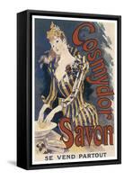 Cosmydor Savon, 1891-Jules Chéret-Framed Stretched Canvas