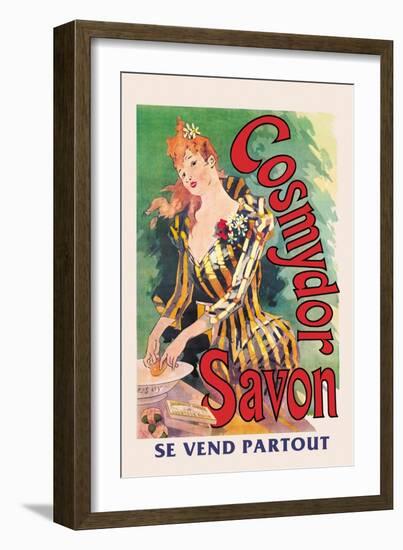 Cosmydor Savon-Jules Ch?ret-Framed Art Print