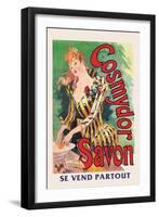 Cosmydor Savon-Jules Chéret-Framed Art Print