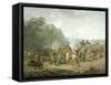 Cossack Camp-Louis Moritz-Framed Stretched Canvas