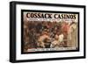 Cossack Casinos: Gambling for the High Rolling Barbarian-null-Framed Art Print