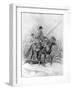 Cossack Cavalry, 1914-Georges Bertin Scott-Framed Giclee Print