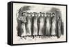 Cossack Songs by a Chorus of Russian Prisoners. 1855-null-Framed Stretched Canvas