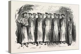 Cossack Songs by a Chorus of Russian Prisoners. 1855-null-Stretched Canvas