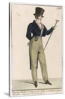 Cossack Trousers 1820-null-Stretched Canvas