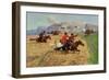 Cossacks Charging into Battle-Roubaud-Framed Giclee Print