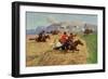 Cossacks Charging into Battle-Roubaud-Framed Giclee Print