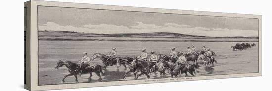 Cossacks Crossing the Bi-Li-He River-null-Stretched Canvas