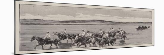 Cossacks Crossing the Bi-Li-He River-null-Mounted Giclee Print