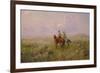 Cossacks in the Steppe, 1900s-Sergei Ivanovich Vasilkovsky-Framed Giclee Print