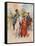 Cossacks of the Guard and Imperial Bodyguard-Frederic De Haenen-Framed Stretched Canvas