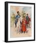 Cossacks of the Guard and Imperial Bodyguard-Frederic De Haenen-Framed Giclee Print