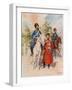 Cossacks of the Guard and Imperial Bodyguard-Frederic De Haenen-Framed Giclee Print