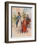 Cossacks of the Guard and Imperial Bodyguard-Frederic De Haenen-Framed Giclee Print