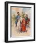 Cossacks of the Guard and Imperial Bodyguard-Frederic De Haenen-Framed Giclee Print