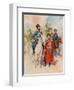 Cossacks of the Guard and Imperial Bodyguard-Frederic De Haenen-Framed Giclee Print