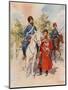 Cossacks of the Guard and Imperial Bodyguard-Frederic De Haenen-Mounted Giclee Print